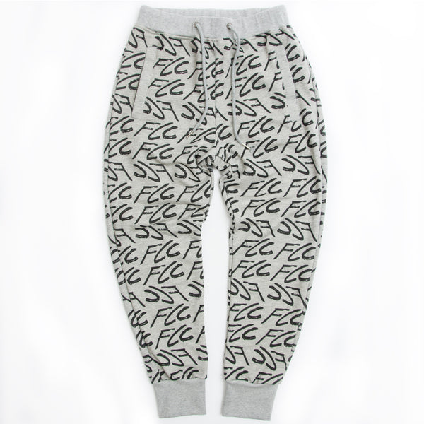 FCC GRAFFITI SWEATPANTS GREY