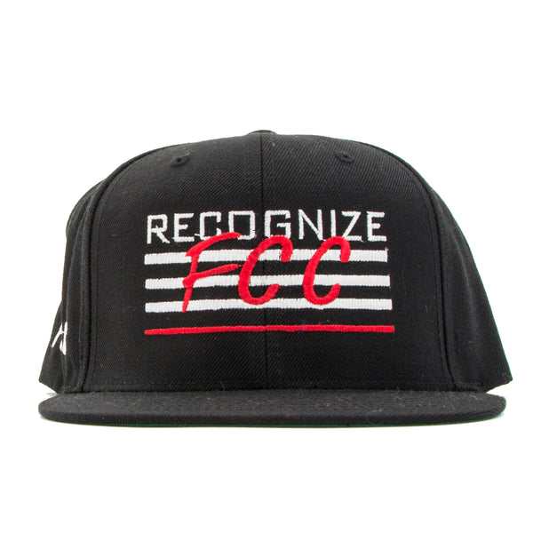 FCC RECOGNIZE SNAPBACK IN BLACK