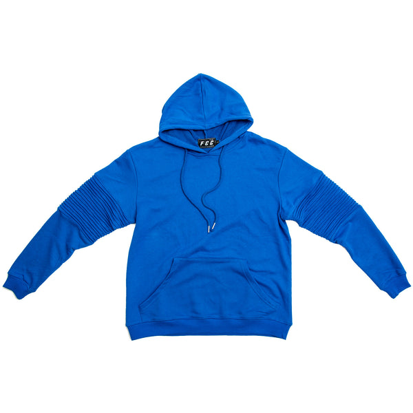 FCC BIKER HOODIE BLUE