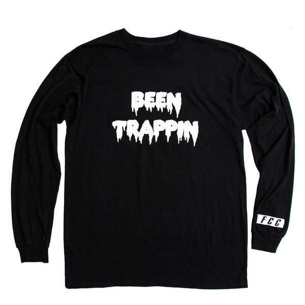 FCC BEEN TRAPPIN' TEE IN BLACK