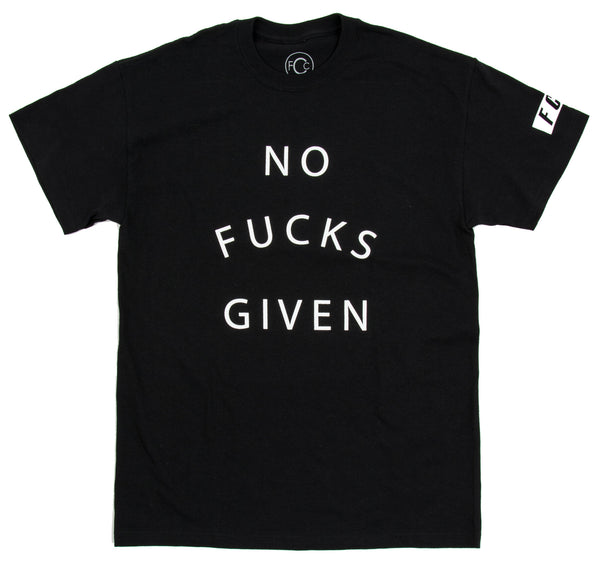 NO FUCKS GIVEN BLACK