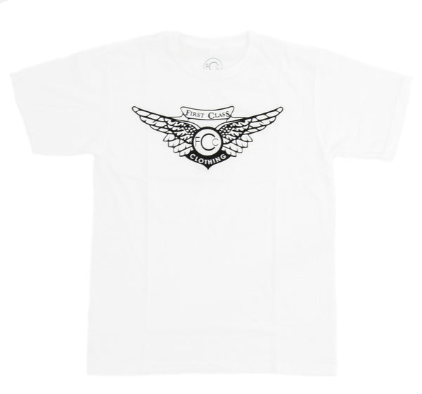 OG LOGO TEE IN WHITE