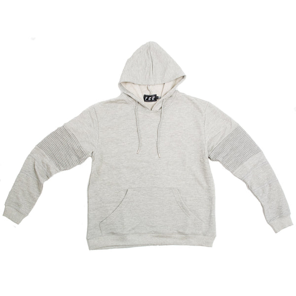 FCC BIKER HOODIE GREY