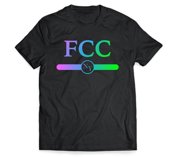 FCC IRIDESCENT LOGO TEE